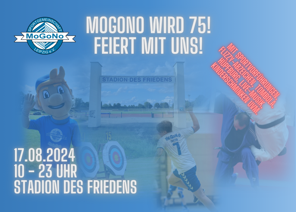 75 Jahre Mogono Hinweise zur Anfahrt SG Motor GohlisNord Leipzig e.V.